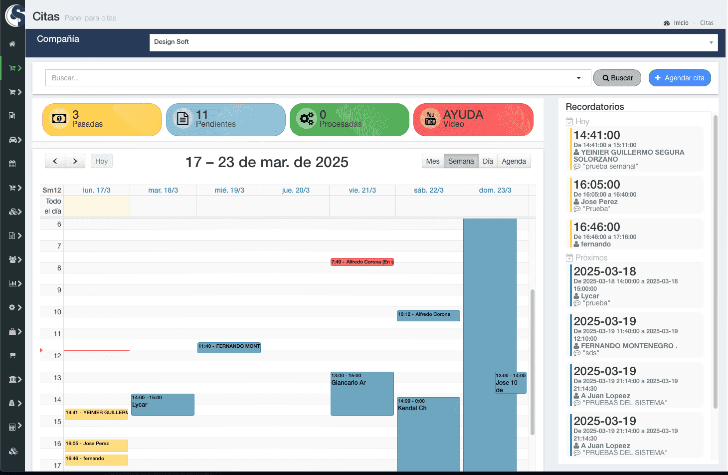 Recordatorios Automáticos