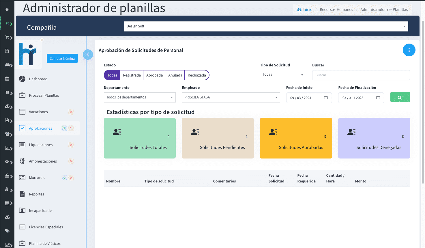 Portal de Empleados